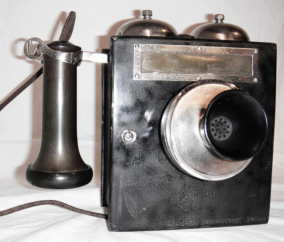 Keystone Iron Box Telephone Set #1