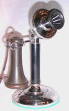 Offset view of Kellogg Model 1901 Deskstand